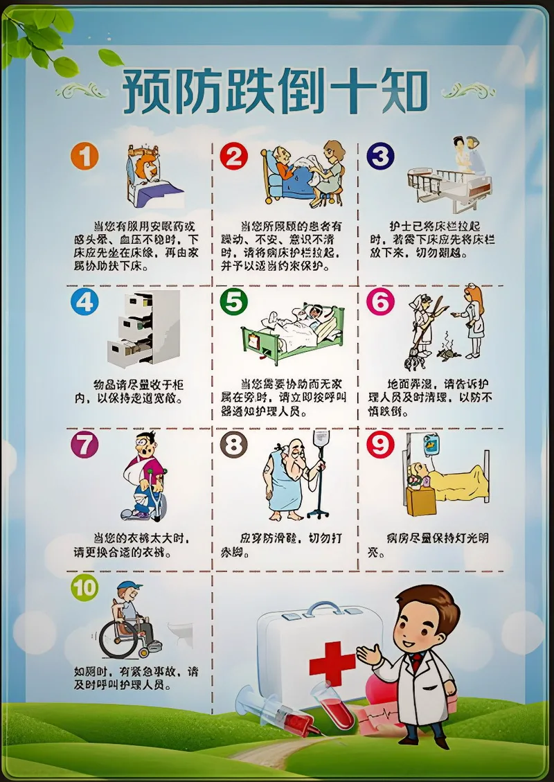 预防跌倒10知道