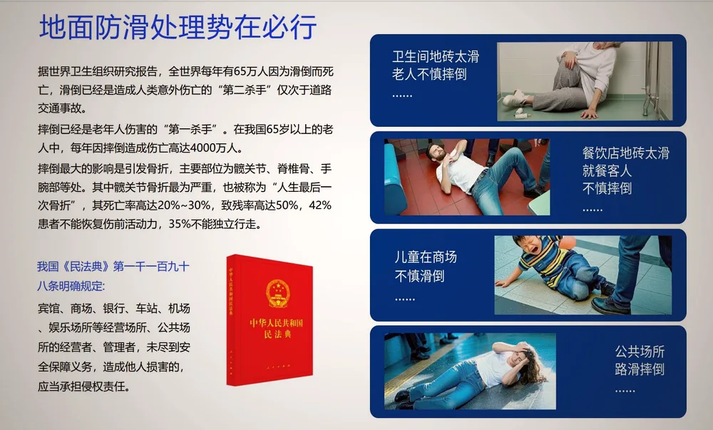 每年4千万老人摔倒